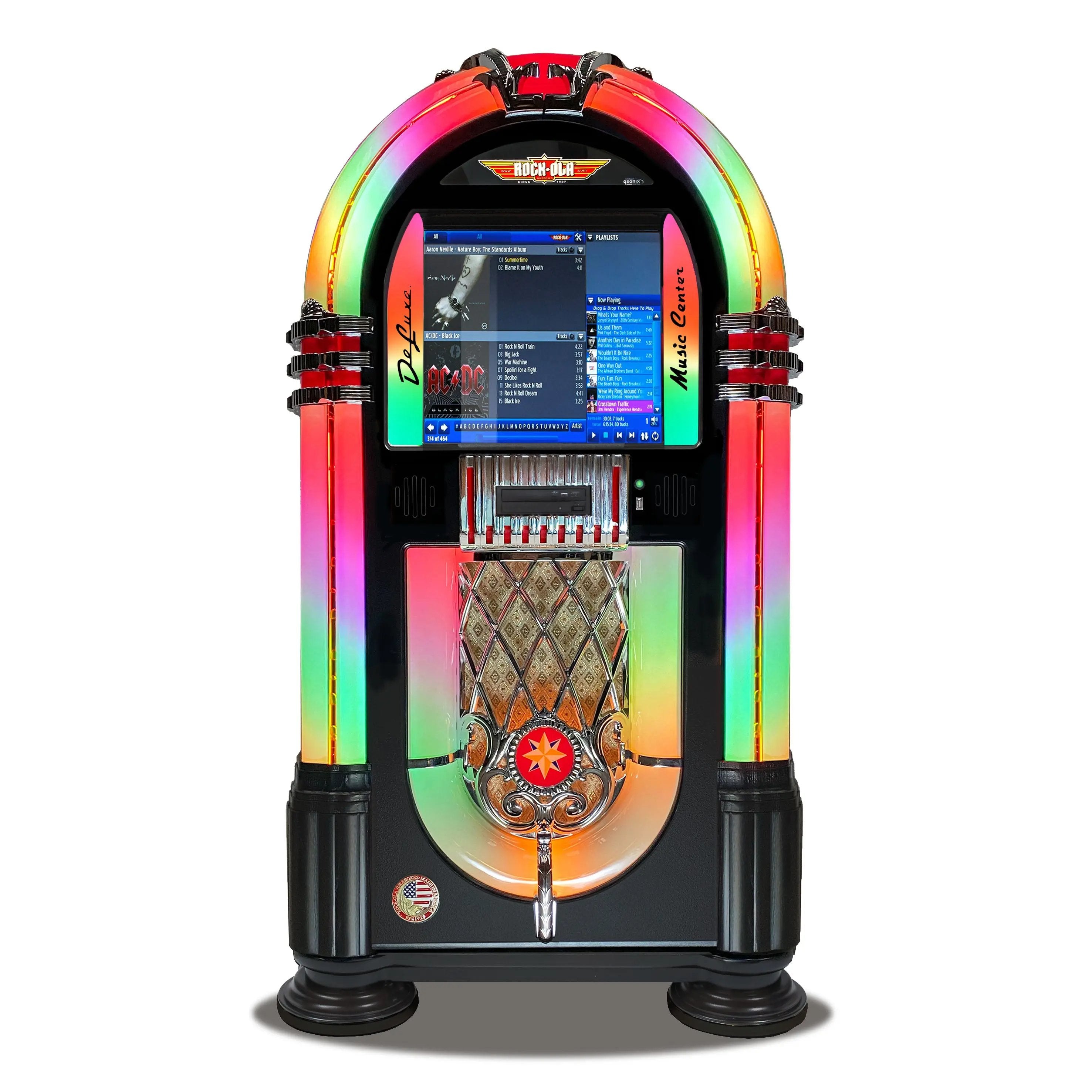 Bubbler Digital Music Center | Rock-Ola | Black | Free US Delivery