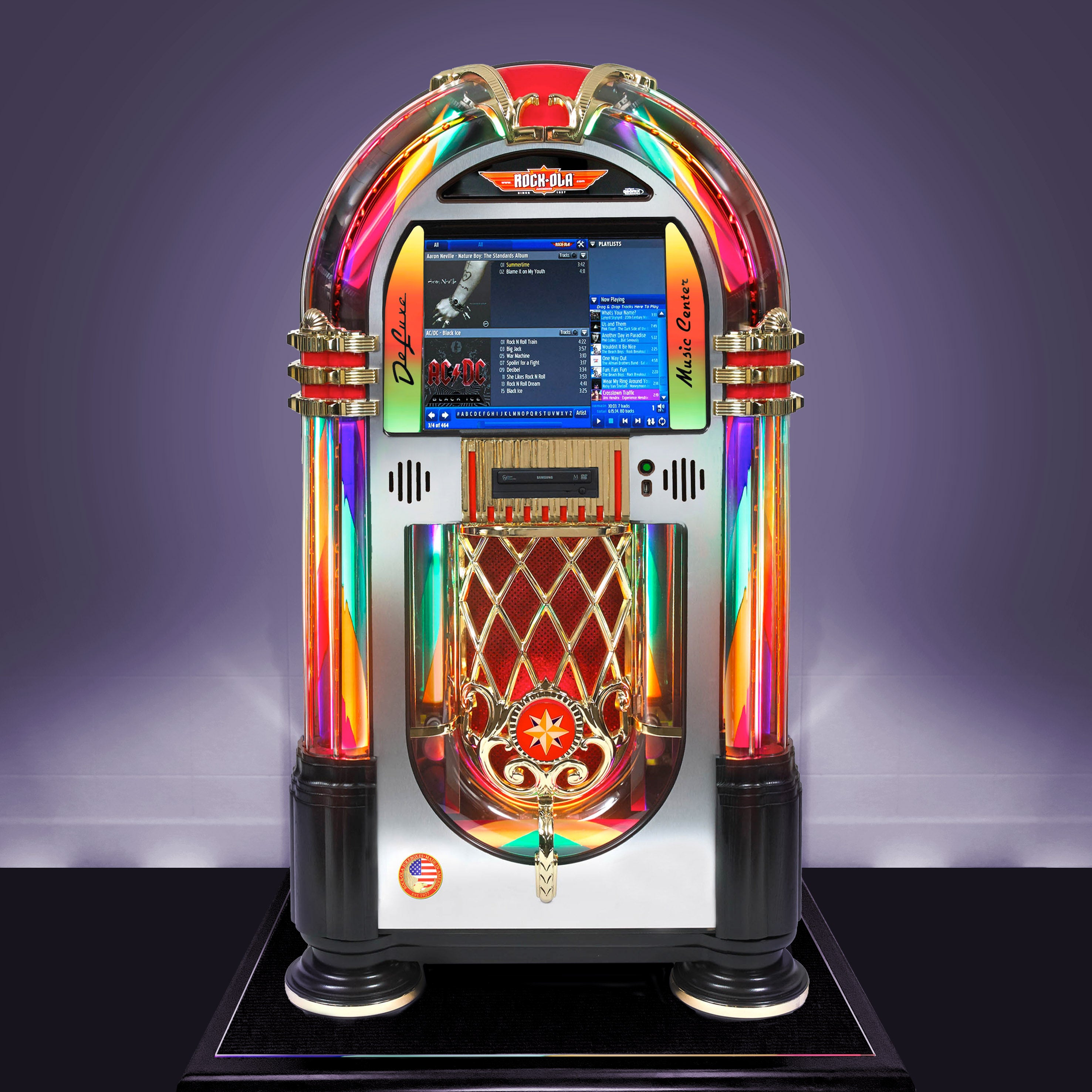 Bubbler Digital Music Center Jukebox | Rock-Ola | Crystal