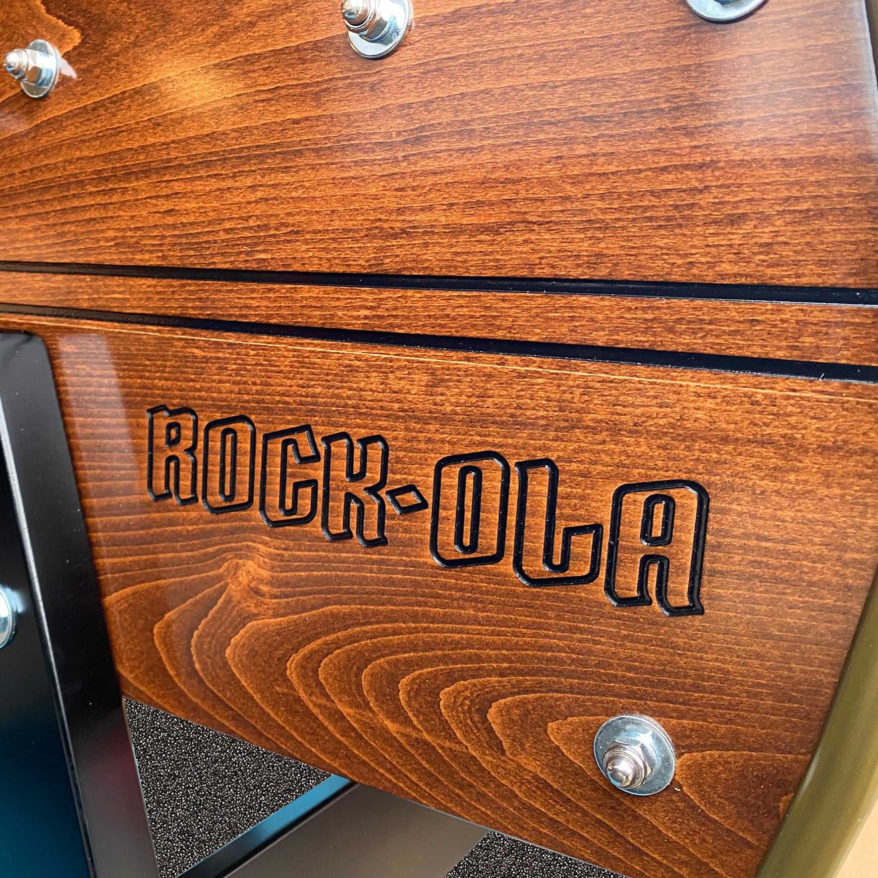 Rock-Ola Authentic Foosball Table in Walnut - DOWN TO THE LAST 1