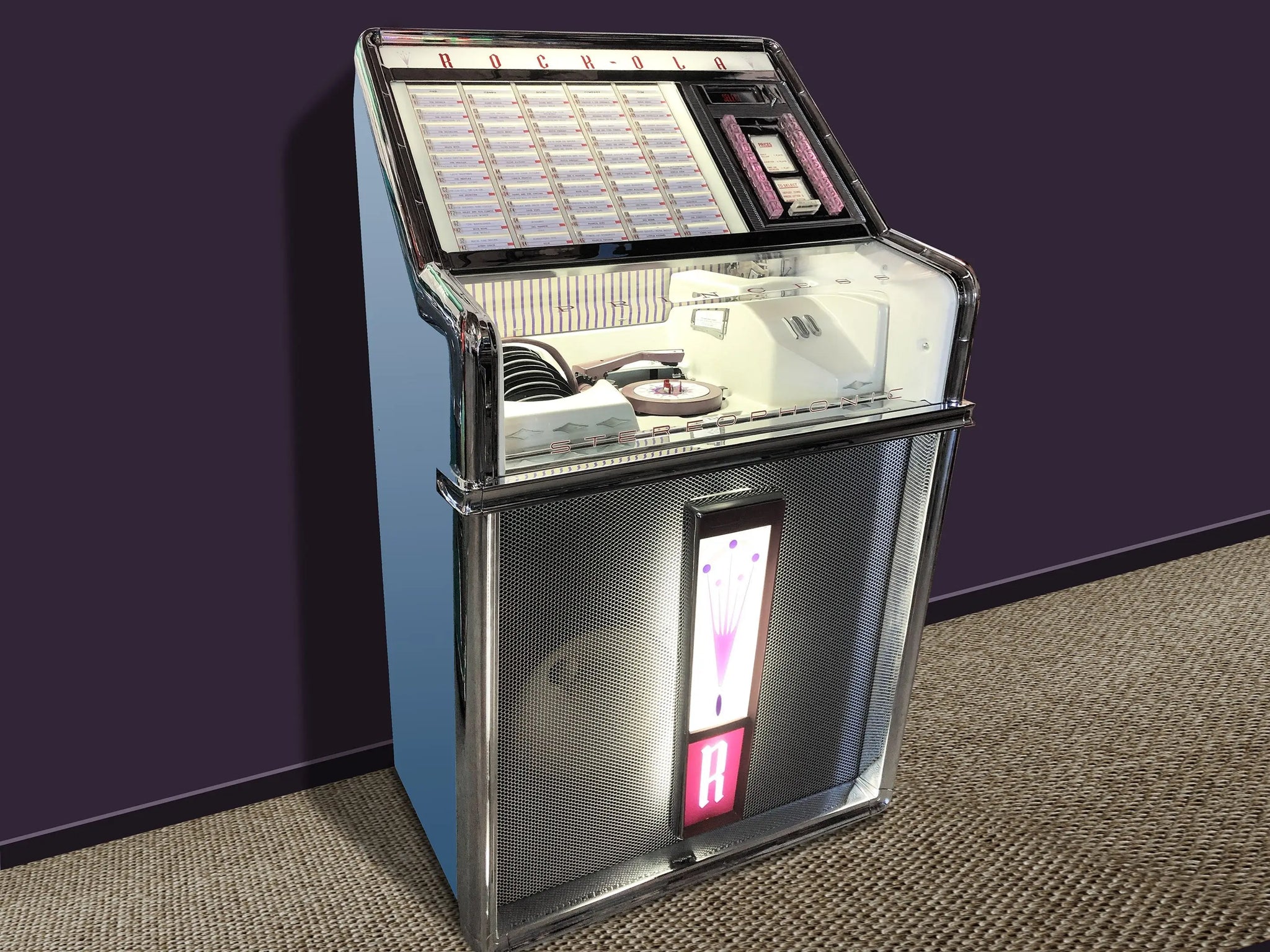 How we restore our vintage Jukeboxes! - Rock-Ola