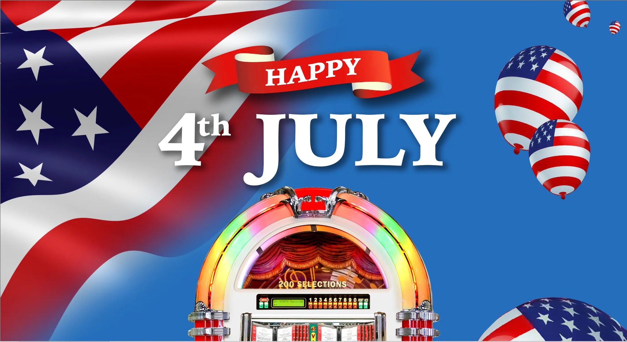 A very special offer to celebrate Independence Day! - Rock-Ola