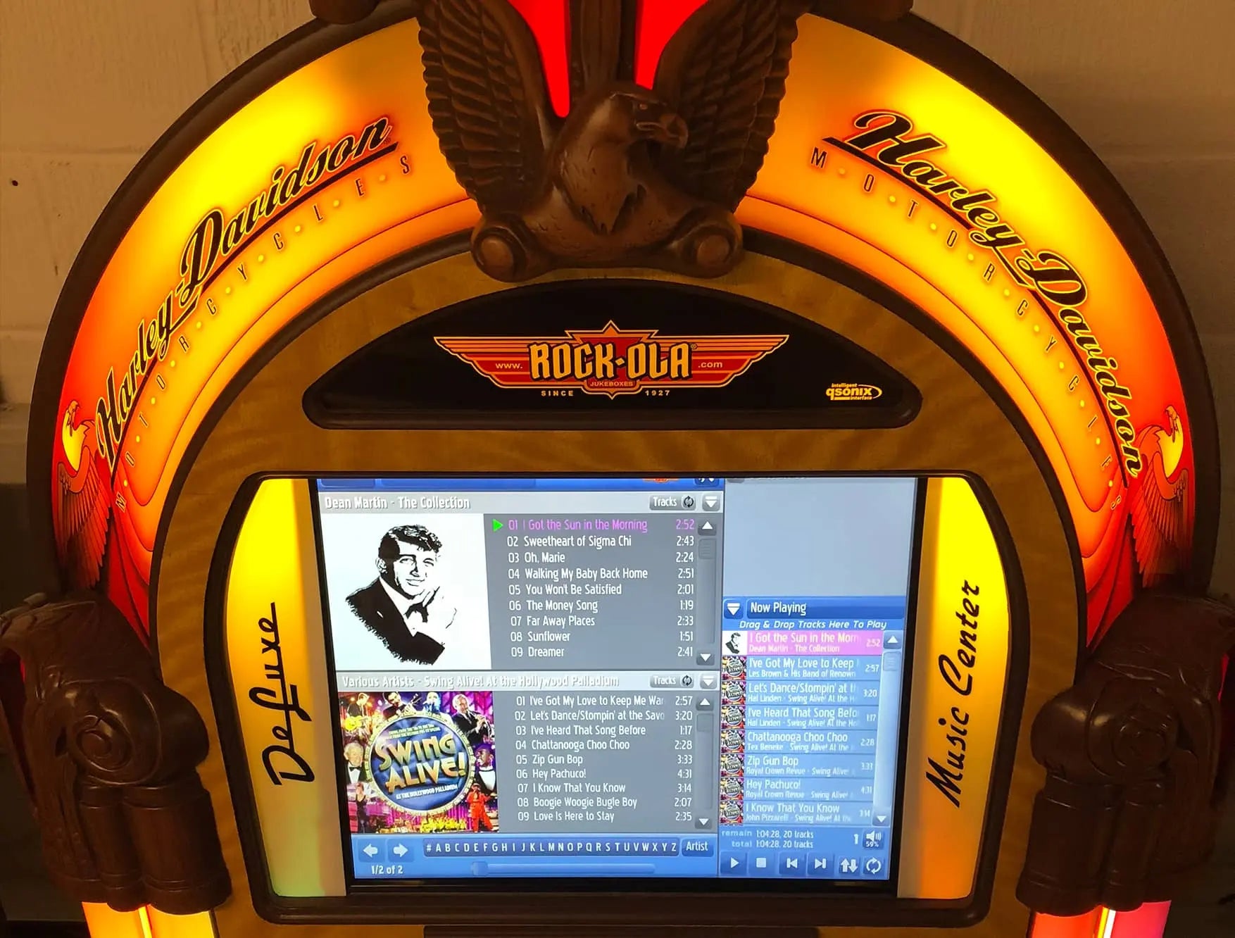 Take the Harley Davidson Rock-Ola Bubbler out for a spin - Rock-Ola