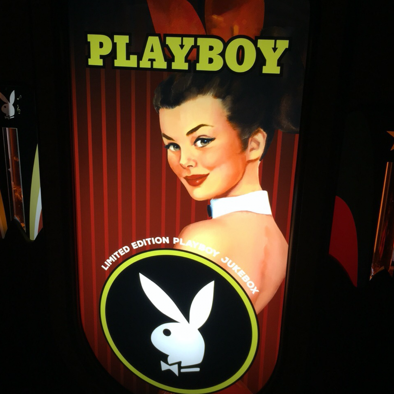 Limited Edition Rock-Ola Playboy Vinyl 45 Bubbler Jukebox