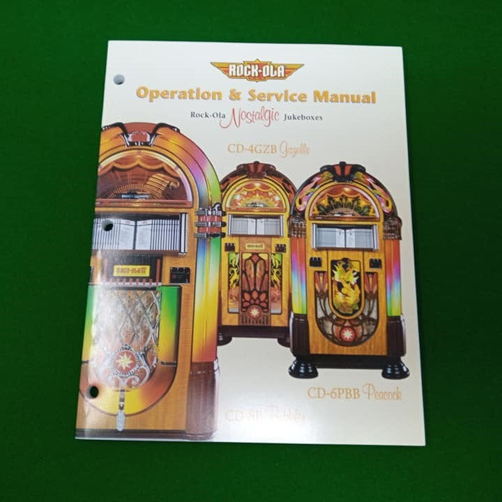 Operations and Service Manual - Nostalgic 50 - Orange System (60332)