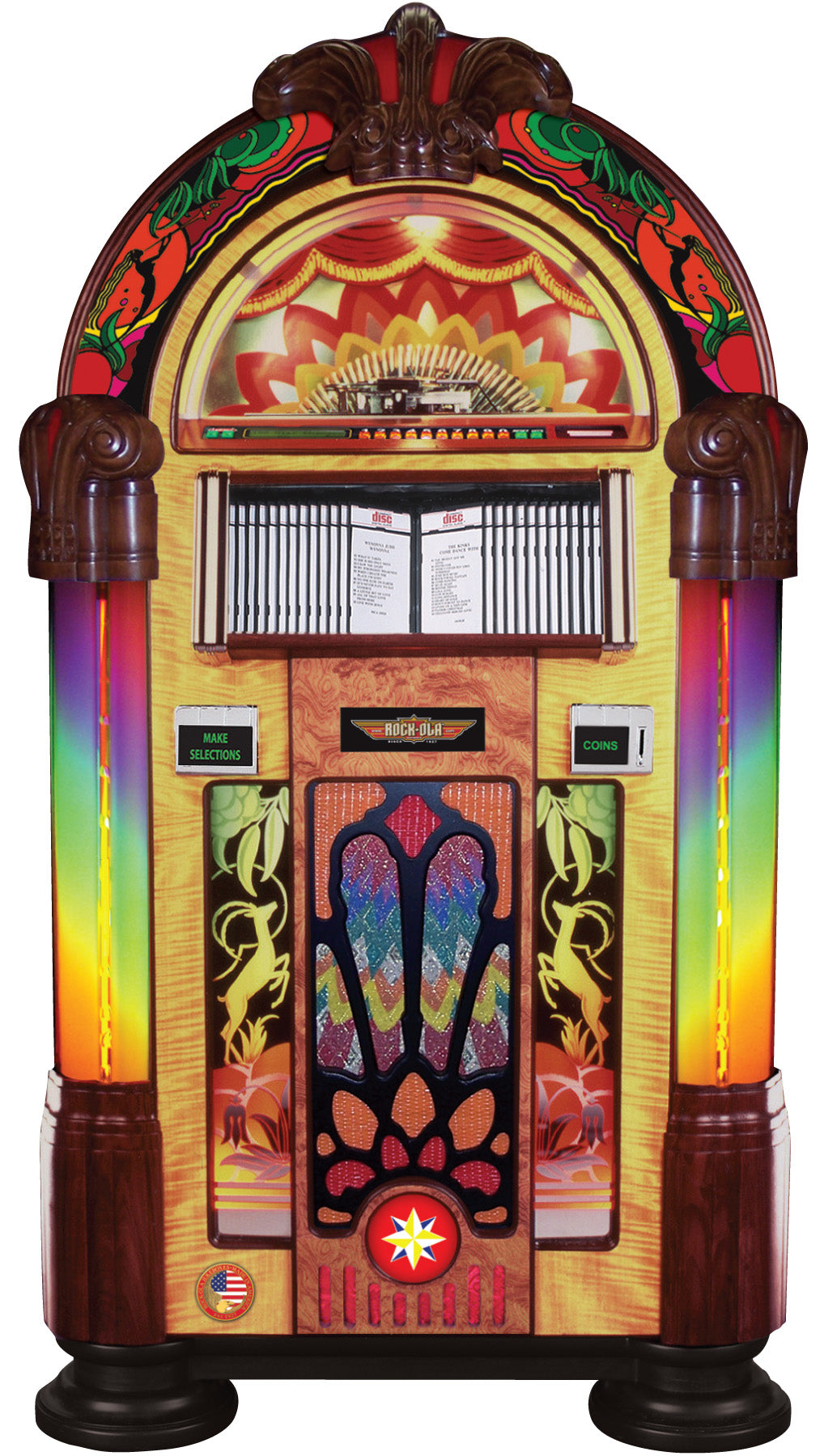 Rock-Ola Bubbler Gazelle CD Jukebox