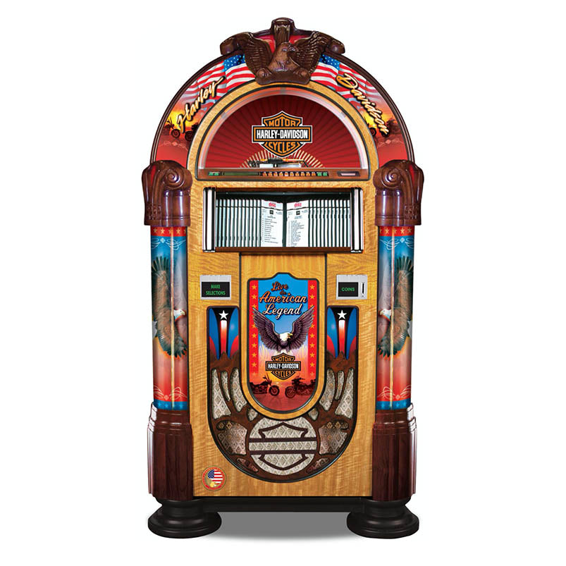 Rock-Ola Bubbler Harley-Davidson CD Jukebox