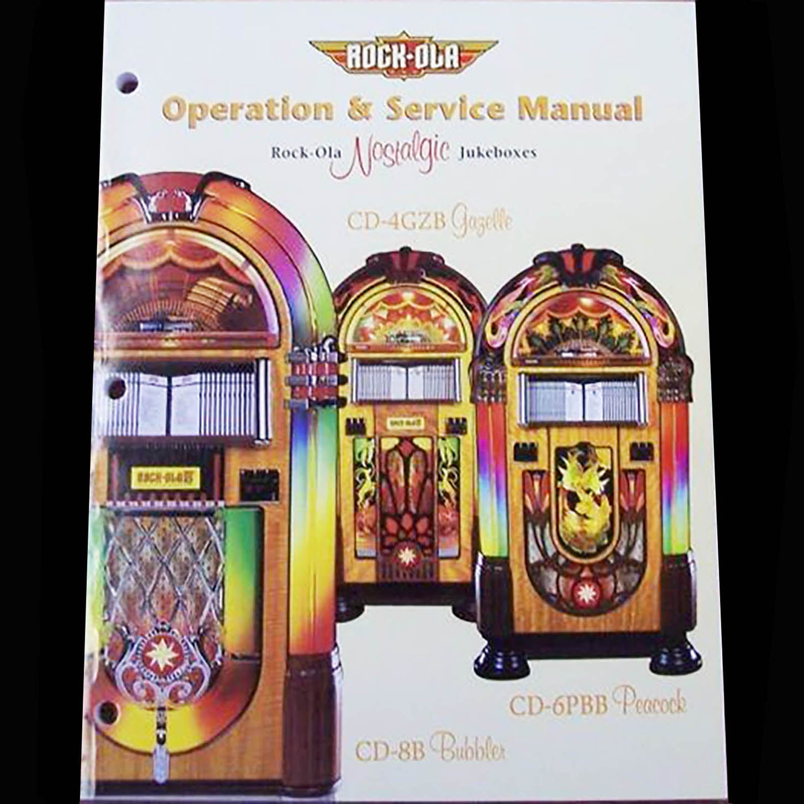 Operations and Service Manual - Nostalgic 50 - Orange System (60332)