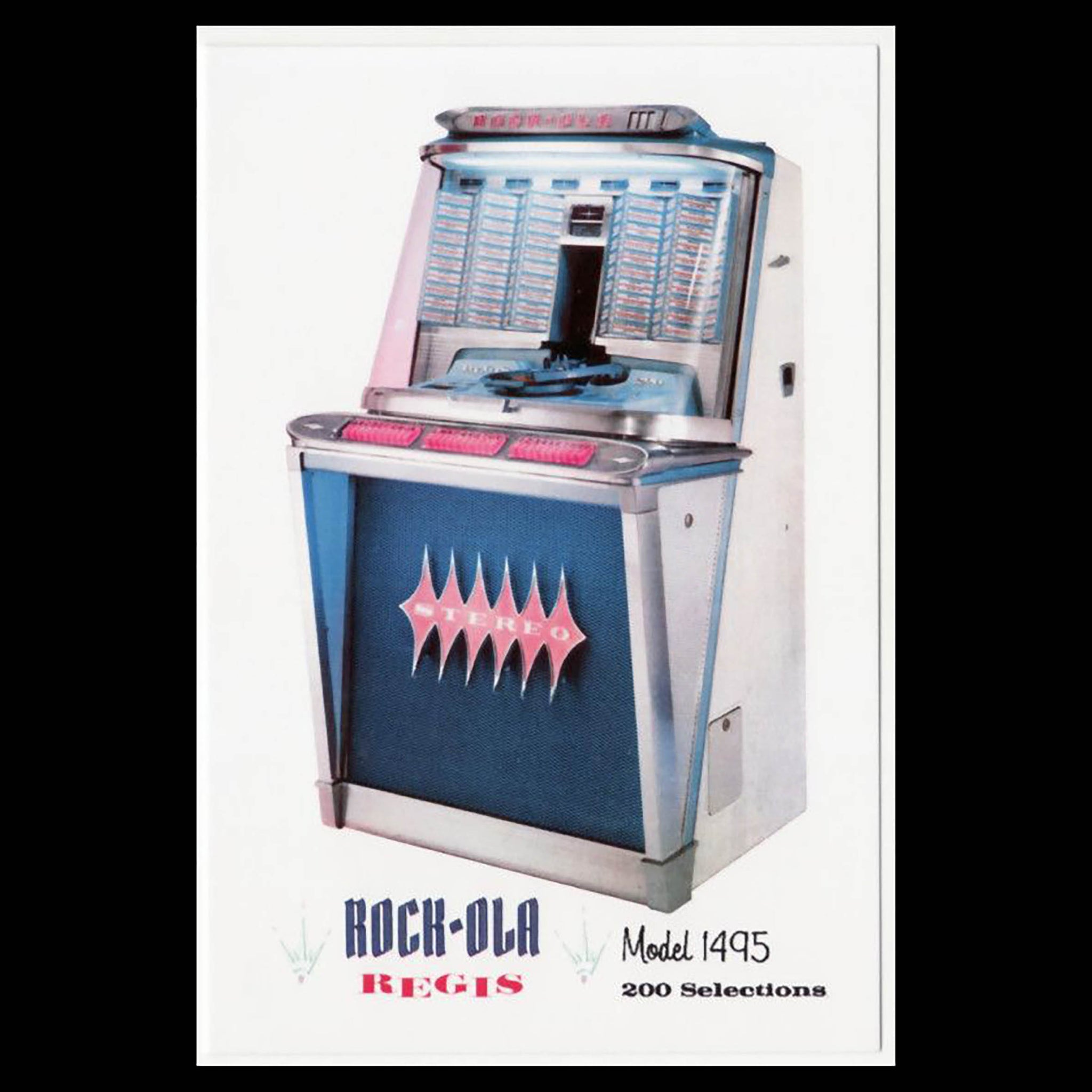 1961 Rock-Ola Regis 200 selection Jukebox - Coming soon
