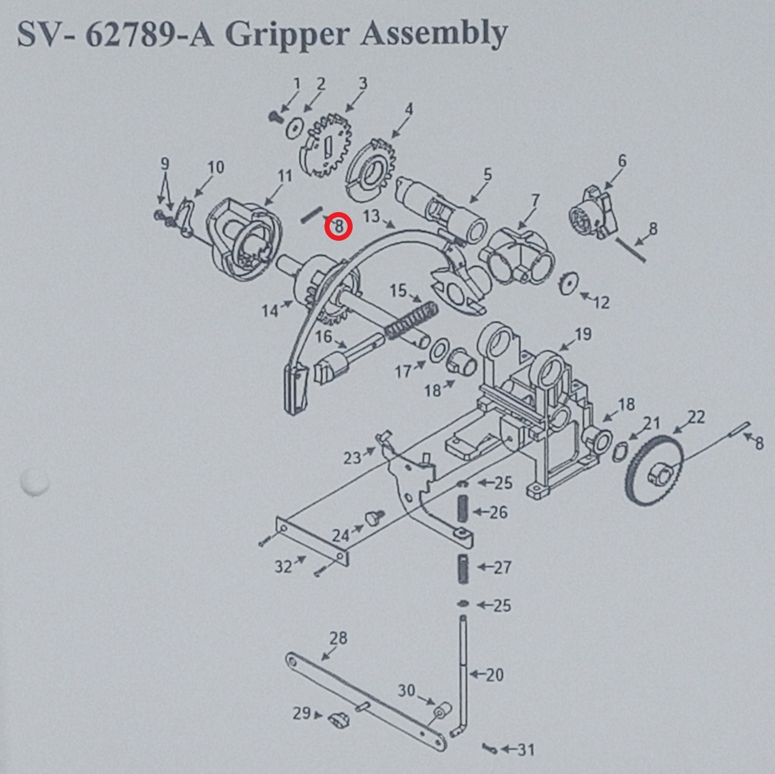 1/8 x 15/16 Spirol Pin (ST-00534)