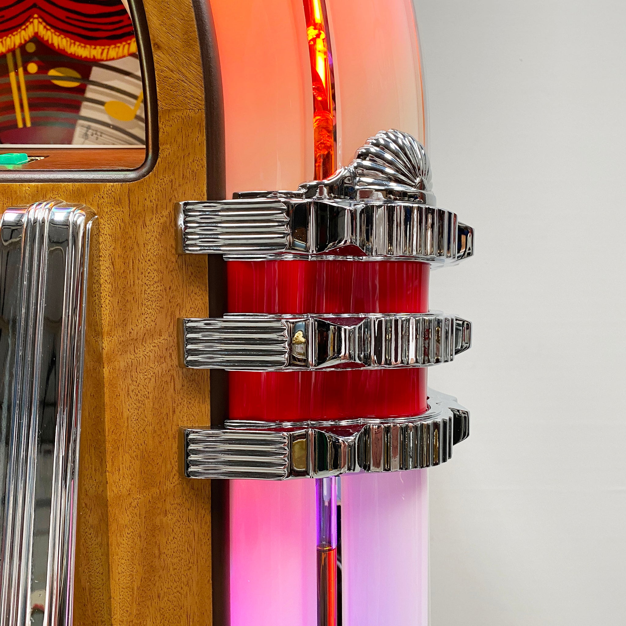 Rock-Ola Bubbler CD Jukebox in Walnut