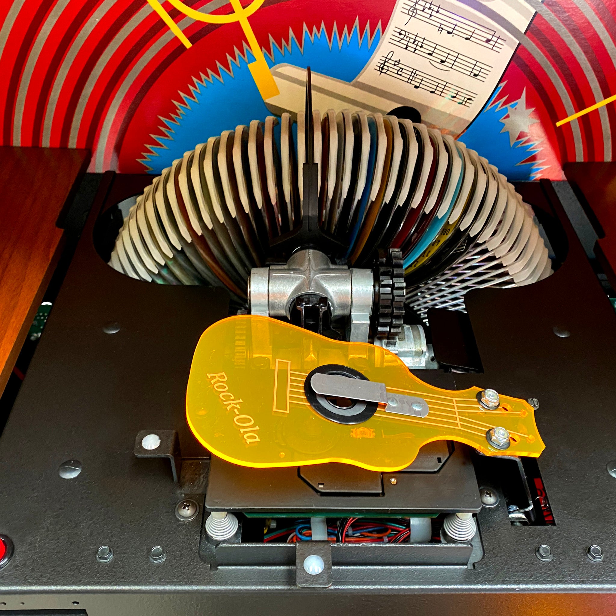 Rock-Ola Bubbler CD Jukebox in Walnut