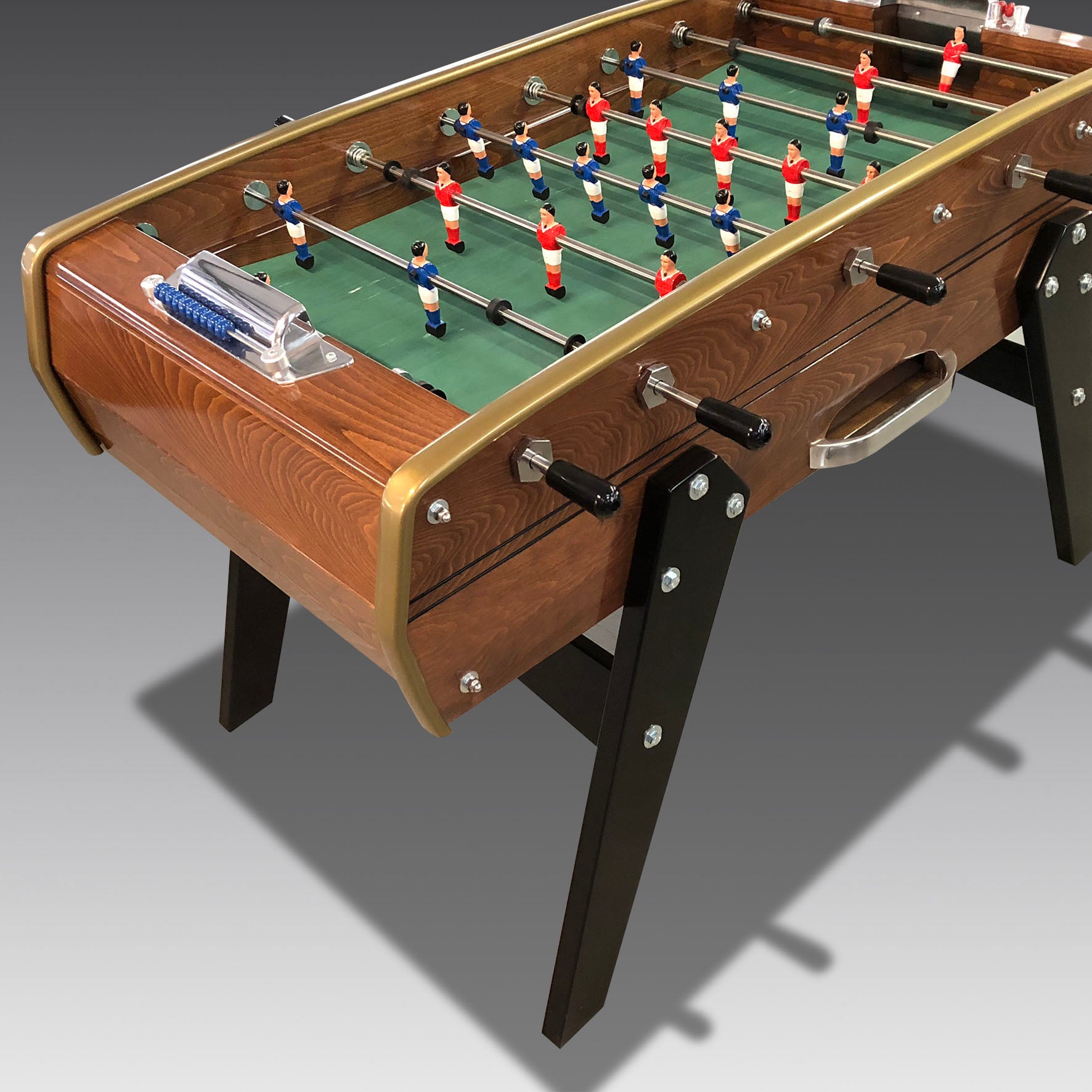 Rock-Ola Authentic Foosball Table in Walnut 'New' DOWN TO THE LAST 1